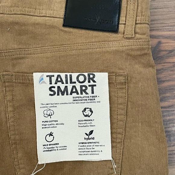 Tailor Vintage Pants Tailor Vintage Khaki Corduroy Pants Nwt 38 X 3